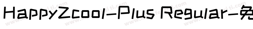 HappyZcool-Plus Regular字体转换